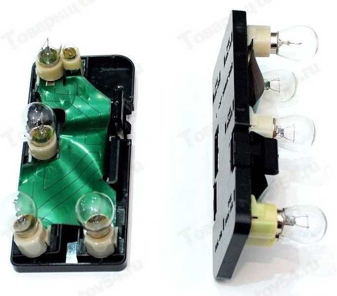 Плата заднего фонаря ВАЗ 21213 в сборе (к-т) <b>Лого-Д 2121-3716092</b> - изображение