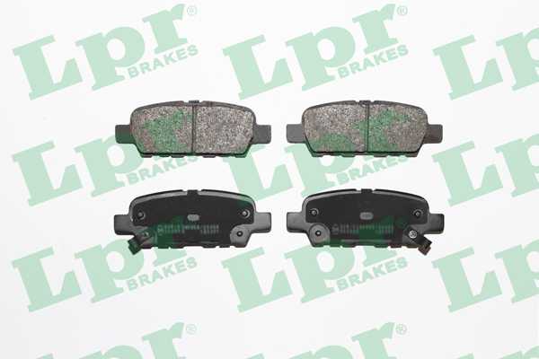 Колодки тормозные дисковые <b>LPR 05P1862</b> - изображение