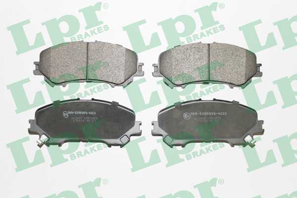 Колодки тормозные дисковые <b>LPR 05P1975</b> - изображение