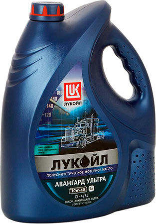 ЛУКойл АВАНГАРД УЛЬТРА 10w40 дизельное CI-4/SL (5л) полусинтетика - изображение