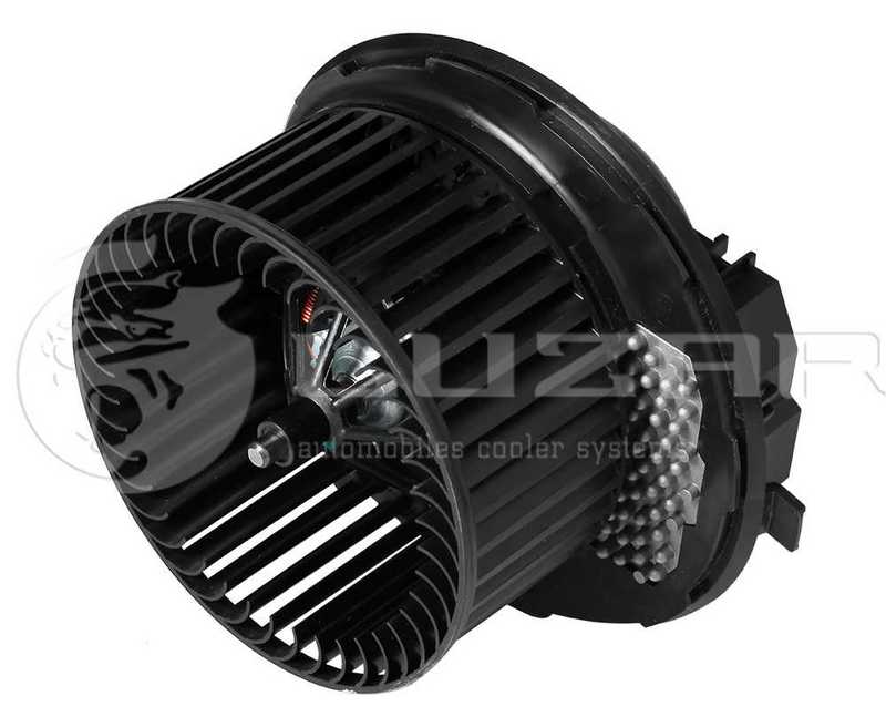 Вентилятор отопителя Golf V (03-) (auto A/C) <b>LUZAR LFh18K2</b> - изображение Вентилятор отопителя Golf V (03-) (auto A/C) <b>LUZAR LFh18K2</b> - изображение