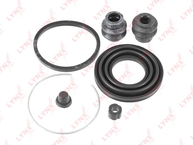 Ремкомплект тормозного суппорта заднего (для поршня ? 45 mm, суппорт Akebono) <b>LYNXAUTO BC-0287</b> - изображение Ремкомплект тормозного суппорта заднего (для поршня ? 45 mm, суппорт Akebono) <b>LYNXAUTO BC-0287</b> - изображение