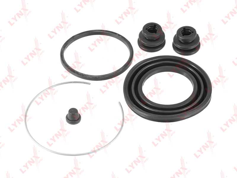 Р-кт суппорта тормозного переднего (для поршня D=51mm, суппорт Aisin) TOYOTA Yaris(P10) 99-05 / Yaris Verso 00-05 / Platz 99-05 / Echo 00-05 / bB I 00-05 / Ist(P6) 02-07 / Will(P7/P19) 00-05 / Probox/Succeed 02> <b>LYNXAUTO BC-0381</b> - изображение