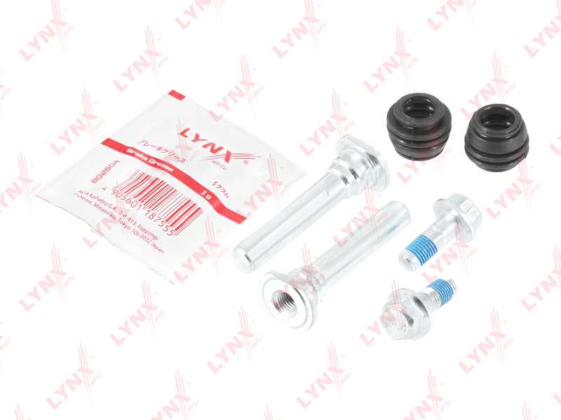 Комплект направляющих тормозного суппорта заднего (направляющая ?10 mm, суппорт Nissin) <b>LYNXAUTO BC-2036</b> - изображение