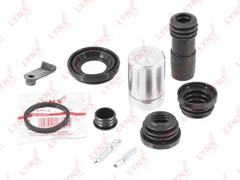 Р-кт суппорта тормозного с поршнем заднего (поршень D=33mm, суппорт ATE) MERCEDES-BENZ Vito(W638) 96-03, PEUGEOT 406 95-04 / 605 90-99 / 607 00-06 <b>LYNXAUTO BC-6022</b> - изображение