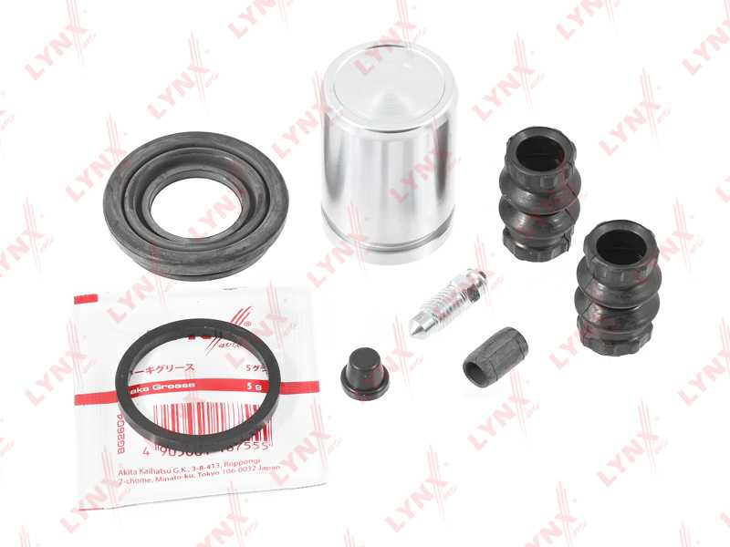 Р-кт суппорта тормозного с поршнем заднего (поршень D=34mm, суппорт Lucas) TOYOTA Corolla(E12) 02-07 <b>LYNXAUTO BC-6036</b> - изображение