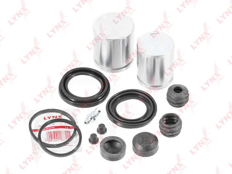 Р-кт суппорта тормозного с поршнем переднего (поршень D=46/52mm, суппорт Brembo) CITROEN Jumper 94>, FIAT Ducato 02>, PEUGEOT Boxer 96> <b>LYNXAUTO BC-6263</b> - изображение