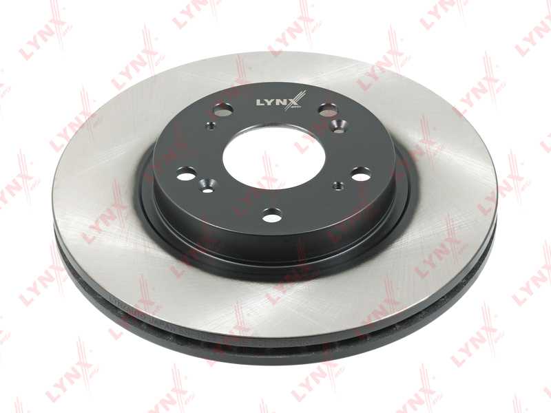 Диск тормозной передний (282x23) подходит для HONDA Civic VII-IX 1.4-2.2D 01> / CR-V II 2.0-2.4 01-06 / FR-V 1.7-2.2D 04> / Stream 1.7-2.0 01> <b>LYNXAUTO BN-1033</b> - изображение