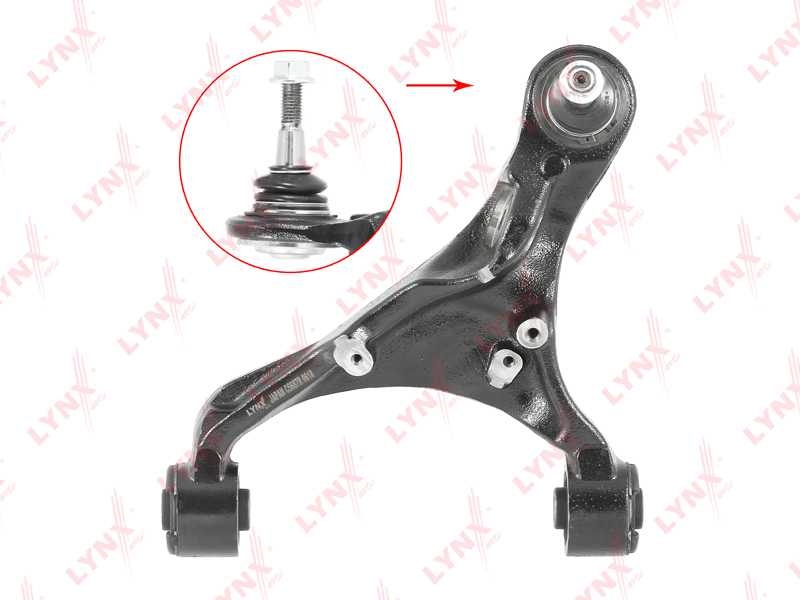 Рычаг верхний R / перед. подв. LAND ROVER Discovery III 2.7D-4.4 04-09 / Range Rover Sport I 2.7D-5.0 05-13 <b>LYNXAUTO C5687R</b> - изображение