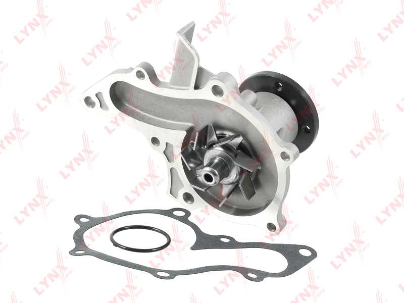 Помпа водяная подходит для TOYOTA Avensis(T22) 1.8 99-00 / Caldina(T19/T21) 1.8 96-97-02 / Carina E(T19) 1.8 92-97 / Celica(T20) 1.8 93-99 / Corolla(E100/E110) 1.8 92-01 <b>LYNXAUTO CW-0081</b> - изображение