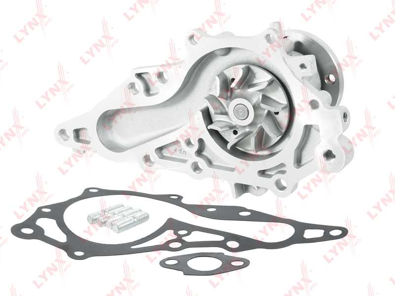 Помпа водяная подходит для TOYOTA Mark 2/Chaser/Cresta(100/110) 2.5-3.0 96-04 / Brevis 2.5-3.0 99-02 / Crown 2.5 96-01 / Progress 2.5-3.0 98-07 / Verossa 2.5 00-03 <b>LYNXAUTO CW-0183</b> - изображение