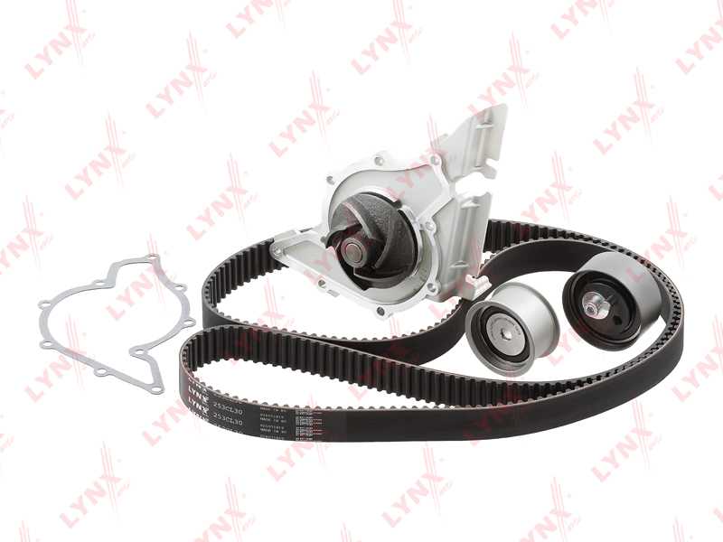 Комплект ремня грм с помпой VAG A4 96-04 / A6 95-05 / Superb 01-08 <b>LYNXAUTO PW-1082</b> - изображение