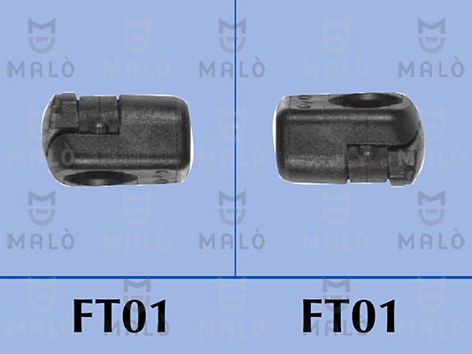 Газовая пружина, крышка багажник <b>MALO 127602</b> - изображение