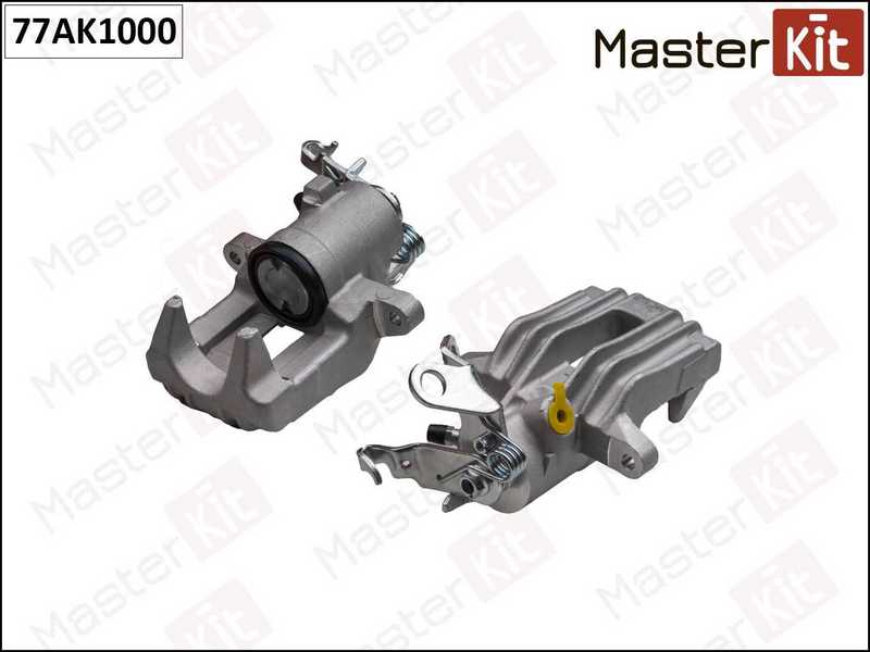 Суппорт тормозной зад. лев. Skoda OCTAVIA II (1Z3) 2004 - 2013, YETI (5L) 2009 - 2017, VW JETTA IV ( <b>MASTERKIT 77AK1000</b> - изображение