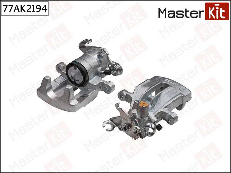 Суппорт тормозной зад. лев. Mitsubishi CARISMA (DA_) 1995 - 2006 <b>MASTERKIT 77AK2194</b> - изображение
