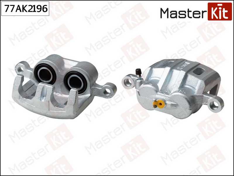 Суппорт тормозной передний левый Citroen C-CROSSER (EP_) 2007 -, Mitsubishi OUTLANDER I-III 2001- <b>MASTERKIT 77AK2196</b> - изображение