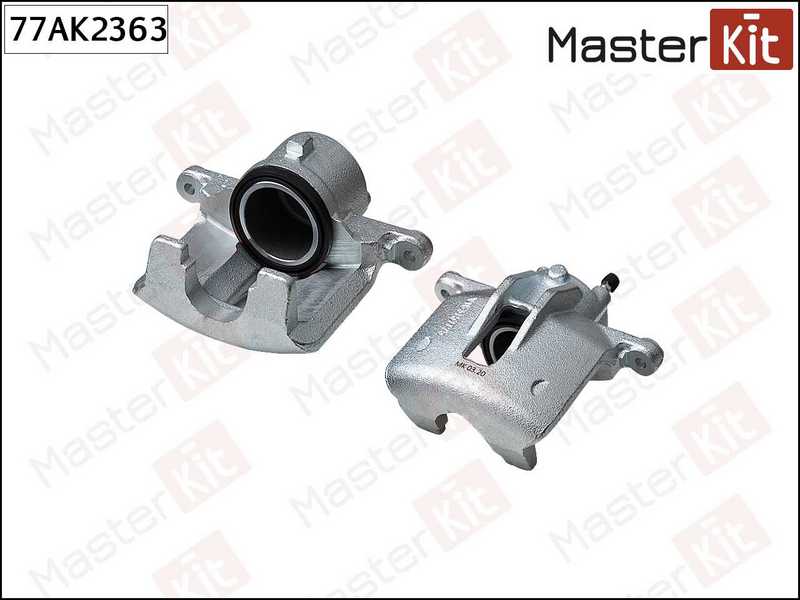 Суппорт тормозной передний левый Toyota COROLLA (_E12_) 2001-2007 <b>MASTERKIT 77AK2363</b> - изображение