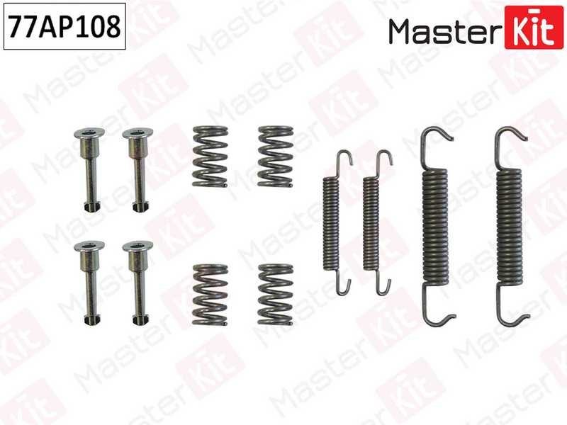 Комплект установочный дисковых колодок BMW E46 <b>MASTERKIT 77AP108</b> - изображение Комплект установочный дисковых колодок BMW E46 <b>MASTERKIT 77AP108</b> - изображение