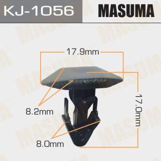 Покер пластм.крепежный 'Masuma' 1056-KJ (уп.50шт) <b>MASUMA KJ-1056</b> - изображение