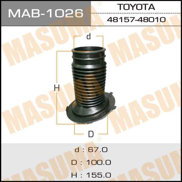 Пыльник стоек 'Masuma' <b>MASUMA MAB-1026</b> - изображение