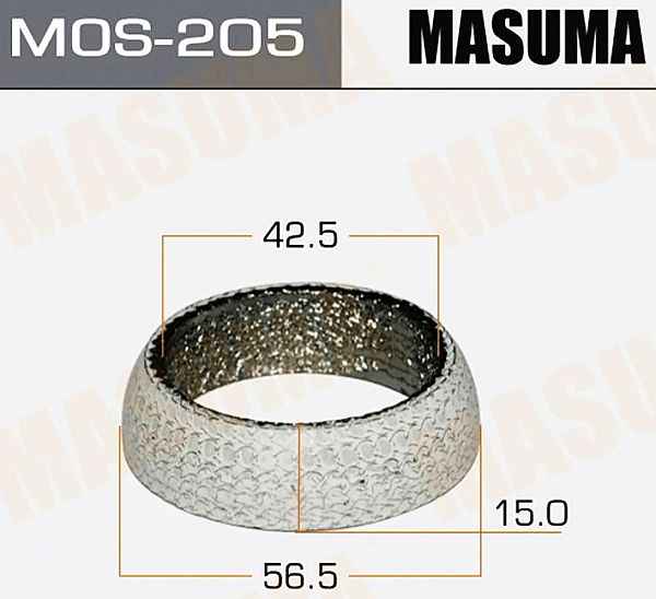 Упл.кольцо под выхл.коллект. '' <b>MASUMA MOS-205</b> - изображение