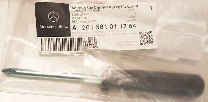 Отвертка комбинированная <b>MERCEDES-BENZ A201581011764</b> - изображение 1