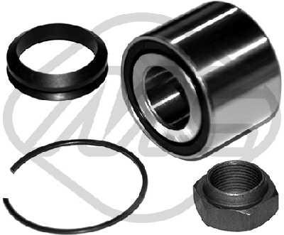 Подшипник ступицы PEUGEOT 306 2 VOLUMI /CODA SPIOVENTE (7A, 7C, N3, N5) 1993-2001 <b>METALCAUCHO 74012</b> - изображение