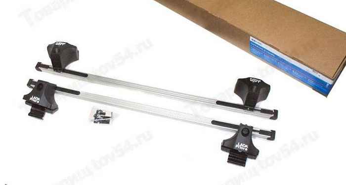 Багажник ВАЗ 2170 Приора (штатное крепление) алюминий <b>МЕЛАЛЛОПРОДУКЦИЯ 99999-2170271-82</b> - изображение