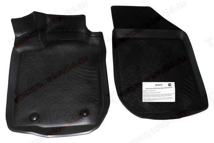 Ковры салона Lada Largus фургон резиновые <b>MILE 4030321</b> - изображение