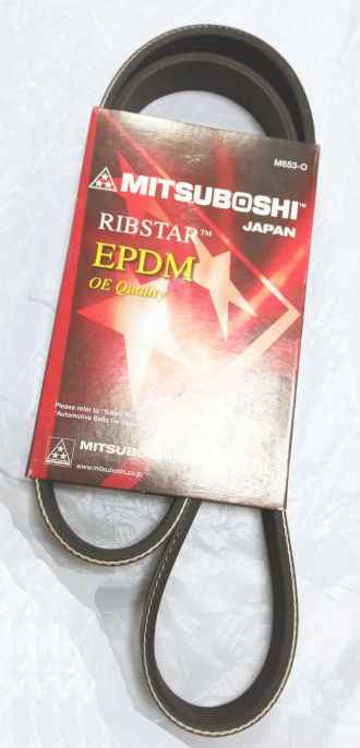 Ремень поликлин HO F20B (ALT) , NISSAN QG18DE N16 00-01 (ALT,+AC) <b>MITSUBOSHI 6PK1115</b> - изображение 3