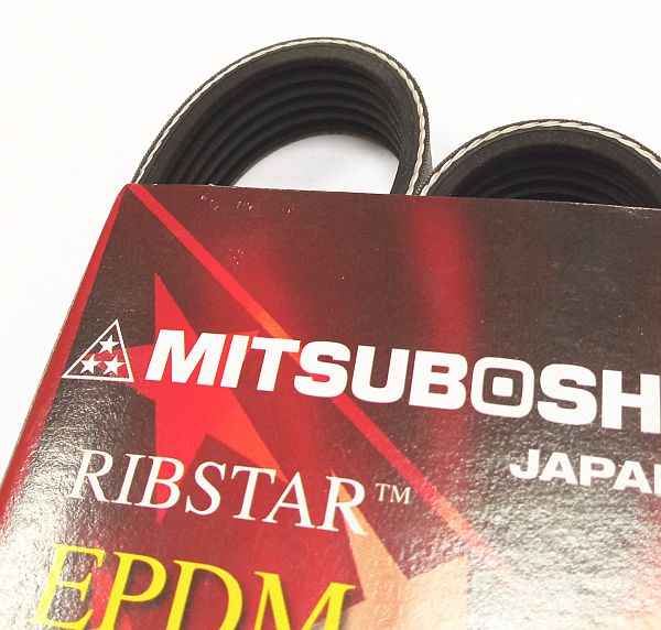 Ремень генератора ВАЗ 2110, 2170 Приора без кондиционера 6PK740 MITSUBOSHI (2110-3701720) - изображение 1