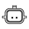 Датчик ABS зад лева Renault Duster 1.2-2.0 10- <b>MOBILETRON AB-EU173</b> - изображение 1