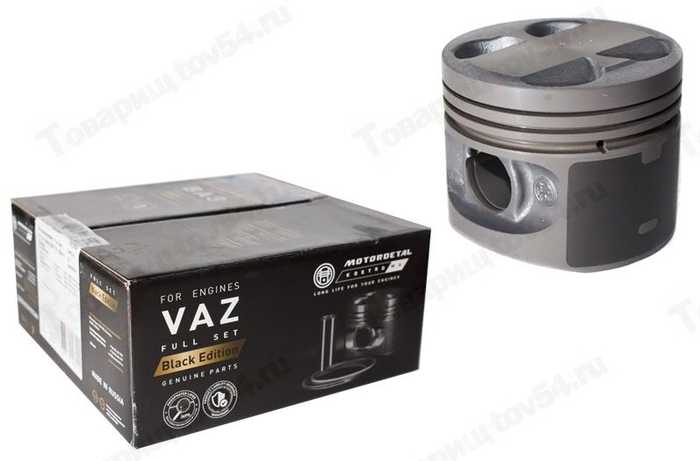 Поршневая группа ВАЗ 21124 (82,8) группа A с кольцами и пальцами <b> Мотордеталь ЭКСПЕРТ 21124-1004018-БР-А</b> - изображение 1