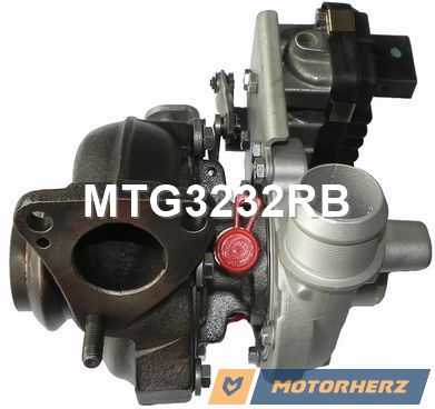 Турбокомпрессор оригинальный восстановленный <b>MOTORHERZ MTG3232RB</b> - изображение 2