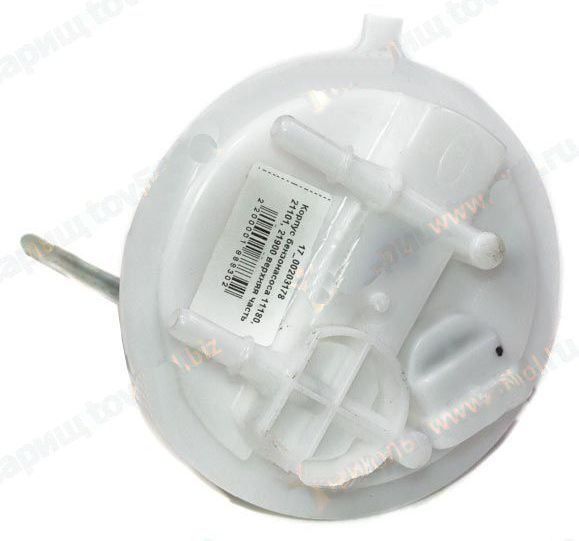 Корпус бензонасоса ВАЗ 1118 Калина, 21101, 2190 Гранта верхняя часть белая <b>Моторика 1118-1139072</b> - изображение