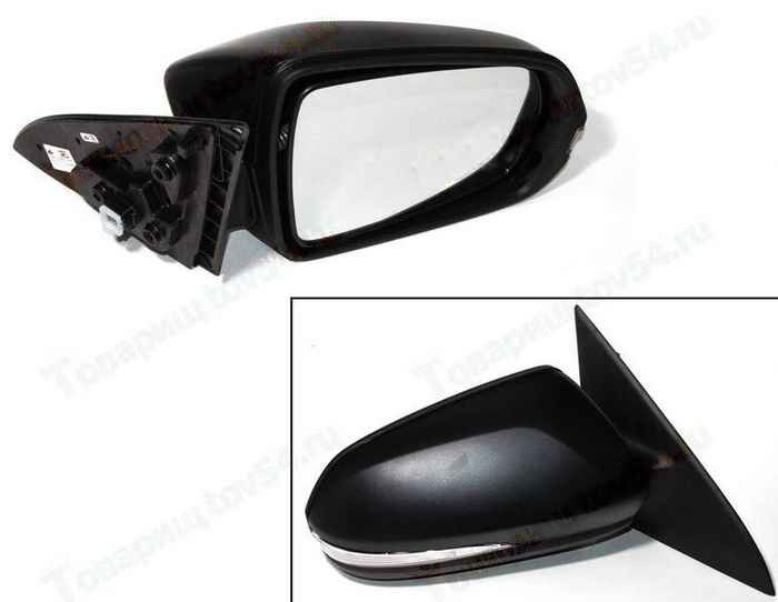 Зеркало заднего вида наружное ВАЗ 2180 Vesta правое (электропривод) <b>МОТОР-СУПЕР 8450030954</b> - изображение