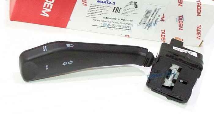 Переключатель подрулевой ВАЗ 1118 Калина левый (света) <b>МЗАТЭ-2 1118-3709330</b> - изображение