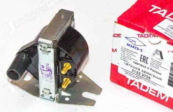 Катушка зажигания ВАЗ 2108 (аналог 027.3705) <b>МЗАТЭ-2 3122.3705</b> - изображение