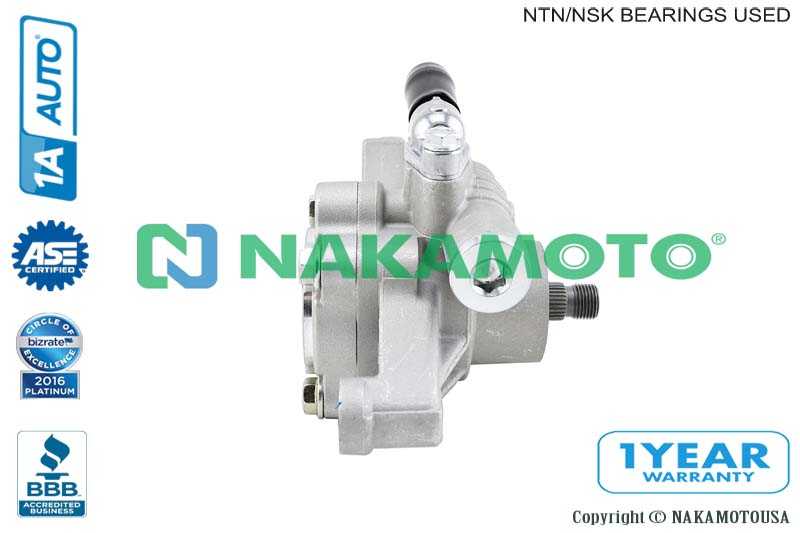 Насос гидроусилителя руля (новый) <b>NAKAMOTO U070049</b> - изображение 2