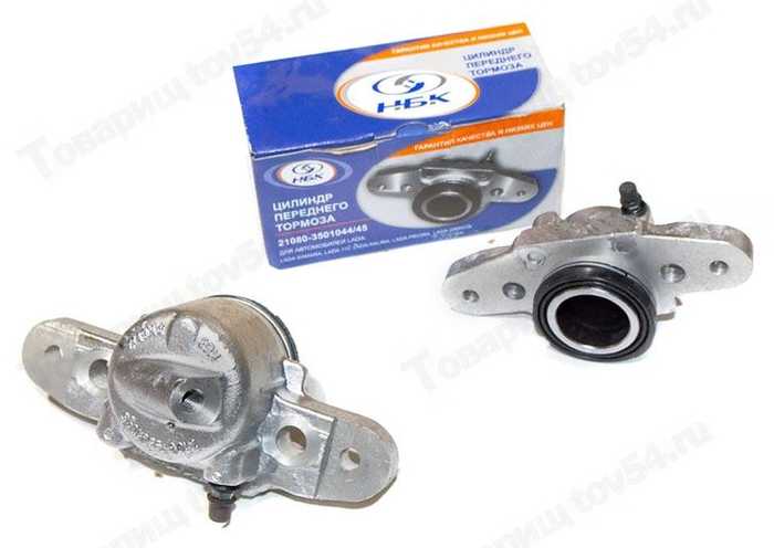 Цилиндр тормозной перед. ВАЗ 2108 левый <b>НБК 2108-3501045-63</b> - изображение Цилиндр тормозной перед. ВАЗ 2108 левый <b>НБК 2108-3501045-63</b> - изображение