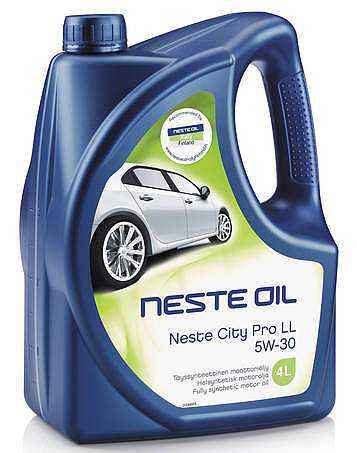 Масло моторное синтетическое 4л 5w30 SL/CF Neste CITY PRO LL 013345 - изображение Масло моторное синтетическое 4л 5w30 SL/CF Neste CITY PRO LL 013345 - изображение
