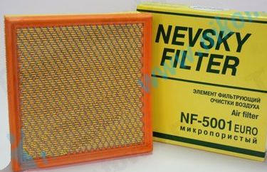 Фильтр возд ВАЗ 2112 <b>НЕВСКИЙ ФИЛЬТР NF5001</b> - изображение