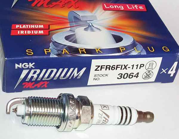 Свеча (Iridium) ZFR6FIX-11P <b>NGK 3064</b> - изображение 1