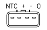 Датчик давления впускного коллектора EPBMPN3-V011Z <b>NGK 94242</b> - изображение 1