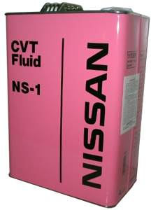 Масло трансмиссионное минеральное 4л Nissan CVT NS-1 KLE50-00004 - изображение