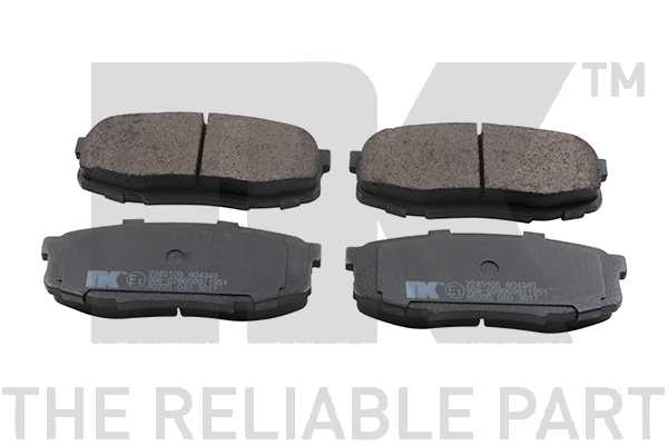 Колодки тормозные дисковые <b>NK 2245106</b> - изображение