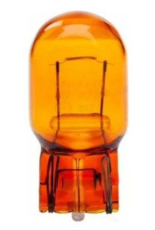 Лампа 12V 21W (WY21W) оранжевая T20 без цоколя +30% W3X16d SVS (= 7504 KOITO 1870A XENITE 1007101) - изображение