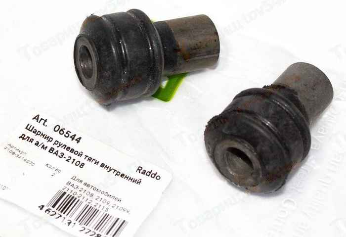 Втулки рейки резиновая ВАЗ 2108 (2шт) <b>06544</b> - изображение