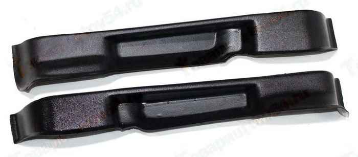 Накладки на ковролин между передним сиденьем и порогом Lada Vesta комплект 2шт <b>11100005</b> - изображение