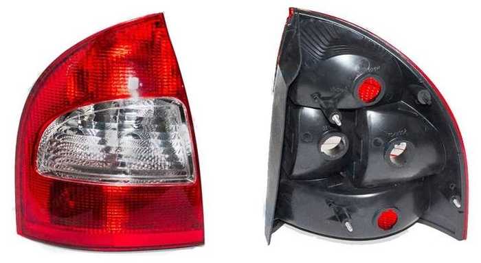 Корпус с рассеивателем ВАЗ 1118 Калина левый <b>_ 1118-3716031</b> - изображение